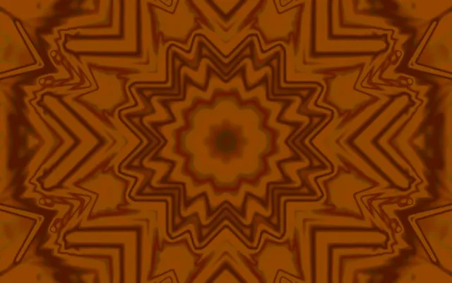 Neon Tunnel Red Star Kaleidoscope Vj Loop 16:10 Macbook 60fps Screensaver