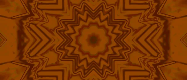 Neon Tunnel Red Star Kaleidoscope VJ Loop 21:9 Ultrawide 60fps Screensaver