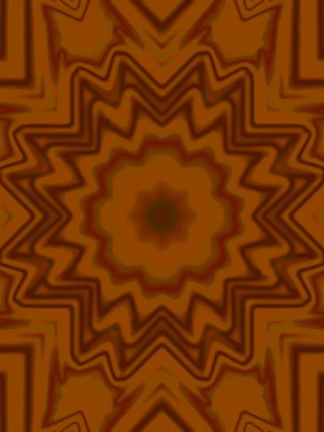 Neon Tunnel Red Green Star Kaleidoscope VJ Loop 3:4 iPad Portrait 60fps Screensaver