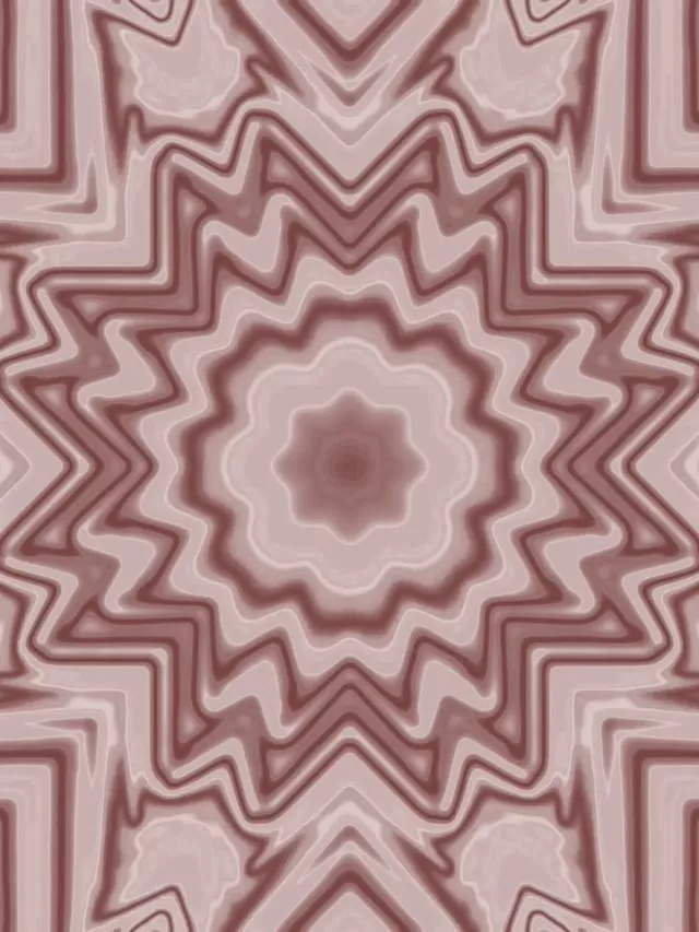 Кармин Звезда Burst Неонски Тунел VJ Loop 60fps 3:4 iPad Portrait Screensaver