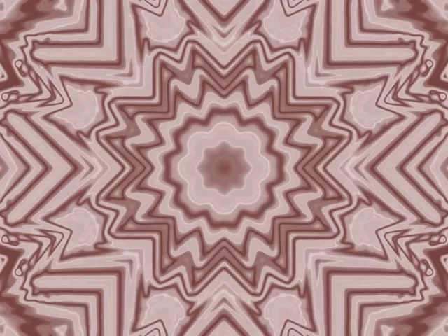 Túnel Neon Caleidoscópio Estrela Vermelha Escura Vj Loop 4:3 Classic 60fps Protetor de Tela