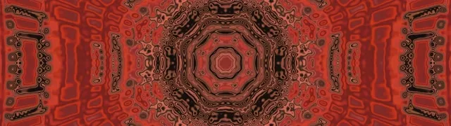 Red Mandala Neon Tunnel 32:9 Super Ultrawide 60fps Screensaver PC Vj Loop