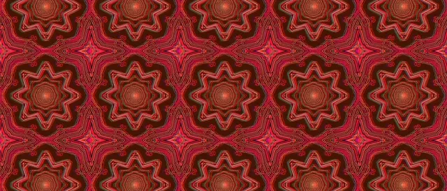 Neon Tunnel Red Kaleidoscope Vj Loop 21:9 Ultrawide 60fps Screensaver