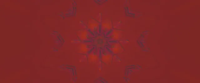 تونل نئون کالیدوسکوپ ماندالا قرمز VJ Loop 2.39:1 Cinemascope 60fps محافظ صفحه