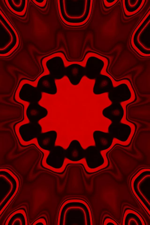 Tuneli Neon i Kuq Pulsues 9:16 Reels 60fps Screensaver VJLoops