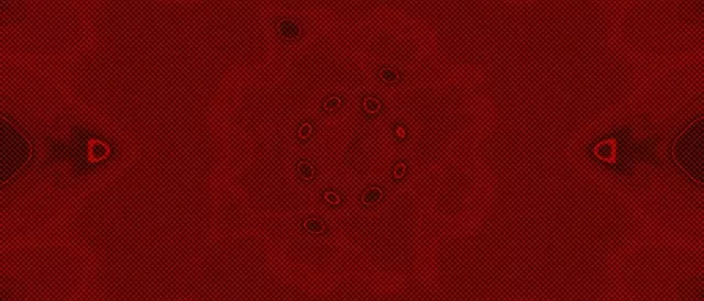 Red Neon Tunnel Dot Vortex Vj Loop 21:9 Ultrawide 60fps Screensaver