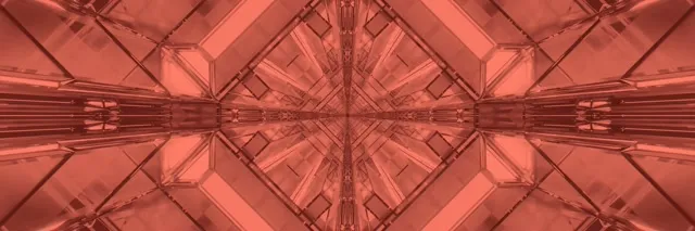 Đường hầm Neon Đỏ Kim cương万花筒 VJ Loop 3:1 Triple Wide 60fps Trình bảo vệ màn hình