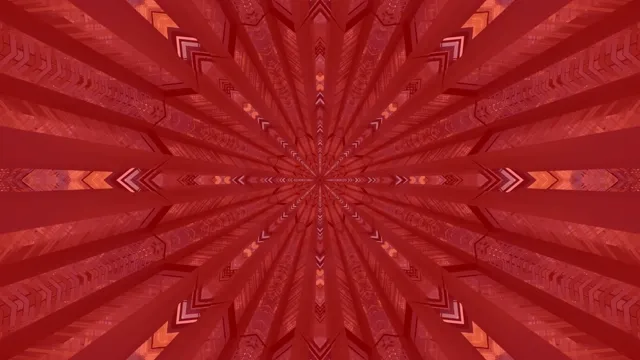 Crveni Neon Tunel Kaleidoskop 4K UHD 60fps čuvar ekrana VJ loop