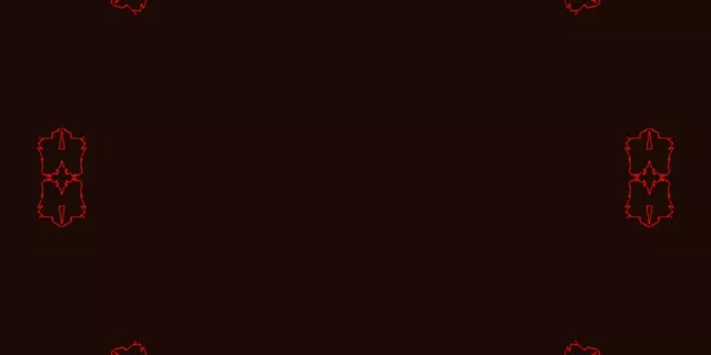 Neon Tunnel Red Kaleidoscope Vj Loop 2:1 Univisium 60fps Screensaver