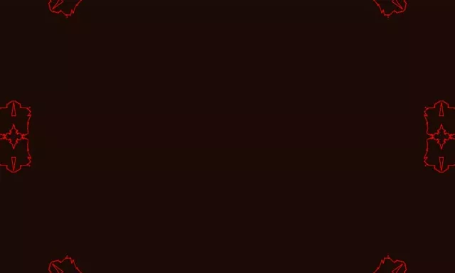 Neonový Tunel Červený Kaleidoskop Mandala VJLoops 5:3 wide 60fps Spořič obrazovky