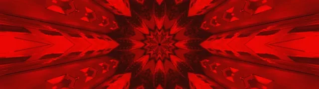 Tunel Neon Roșu Calidoscop Screensaver 32:9 Super Ultrawide 60fps VJ Loop