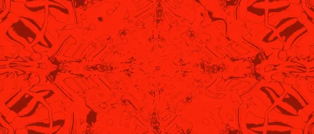 Red Fractal Kaleidoscope Neon Tunnel Vj Loop 21:9 Ultrawide 60fps Screensaver