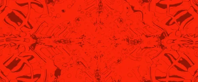 Red Fractal Kaleidoscope Neon Tunnel Vj Loop 2.39:1 Cinemascope 60fps Screensaver