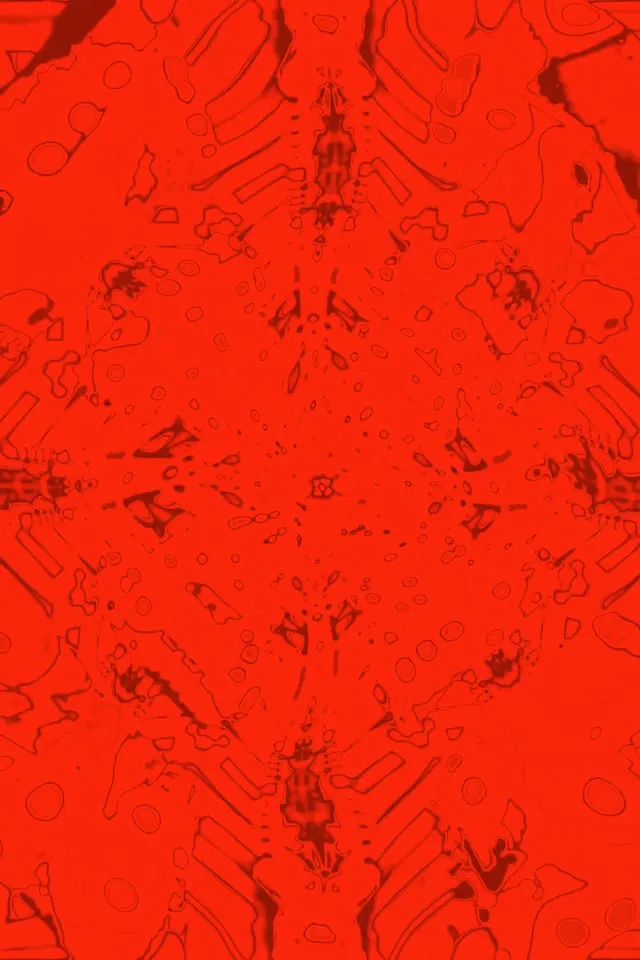 Fractal Rojo Caleidoscopio Túnel Neón 2:3 Foto Retrato 60fps Protector de Pantalla Vj Loop