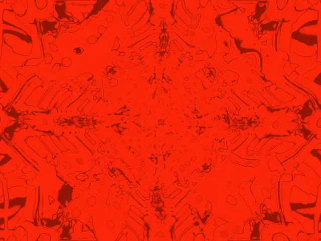Neon Tunnel Rote Kaleidoskop Vj Loop 4:3 Classic 60fps Bildschirmschoner