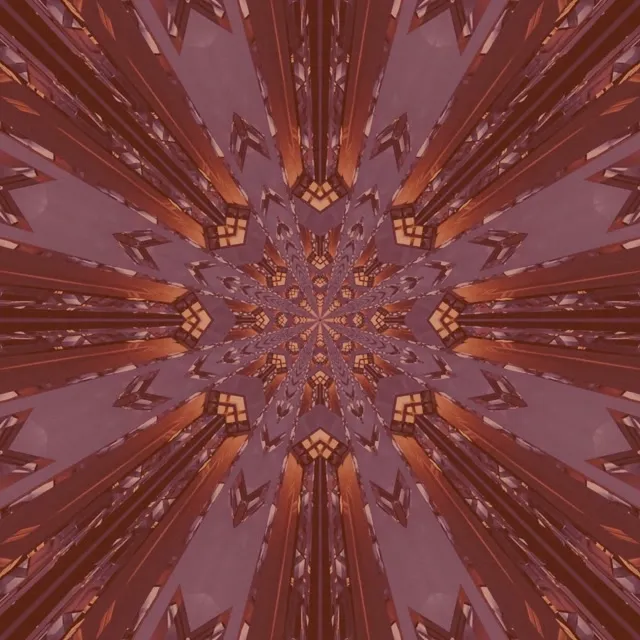 Radiant Neon Tunnel Kaleidoscope Burst | 1:1 Square 60fps VJ Loop Screensaver