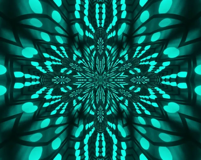 Fractal Vermell Calidoscopi Túnel Neó Vj Loop 5:4 industrial 60fps Estalviapantalles