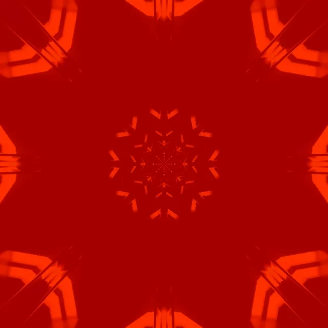 Red Neon Tunnel Mandala screensaver 1:1 square 60fps Vj loop screensaver windows 11