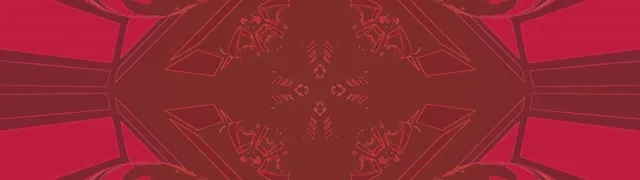 تونل نئون کالیدوسکوپ قرمز VJ Loop 32:9 فوق فراعرض 60fps محافظ صفحه