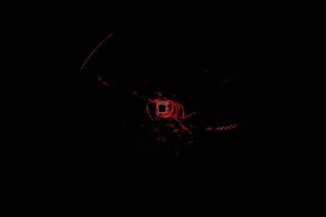 Punane Neon Tunnel Ekraanisäästja 3:2 Surface 60fps VJLoops PC Sülearvuti