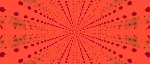 Radial Dot Burst Neon Tunnel VJ Loop 21:9 Ultrawide 60fps Screensaver