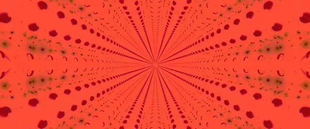 Radijalni Točke Burst Neon tunel VJ Loop 2.39:1 Cinemascope 60fps Screensaver