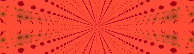 Red Neon Tunnel Radial Vortex 32:9 Ultrawide 60fps VJLoops Screensaver