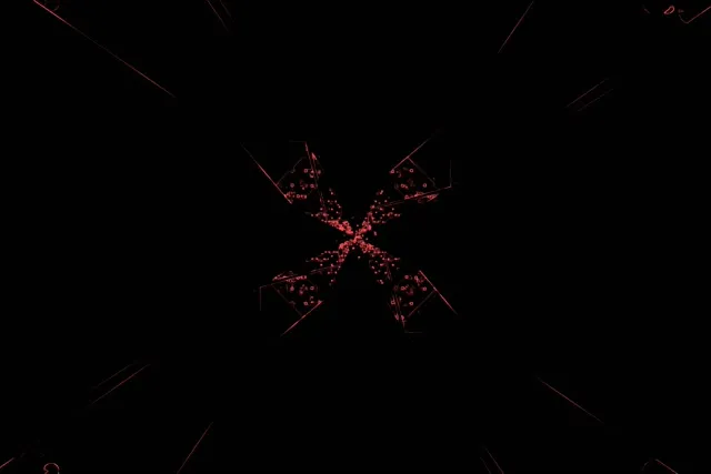 Neon Tunnel Kaleidoscope Burst | VJ Loop 60fps 3:2 Screensaver