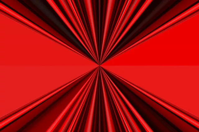 Neoon tunnel punane ogastraat kuuskant keeris VJ Loop 3:2 Surface 60fps ekraanisäästja