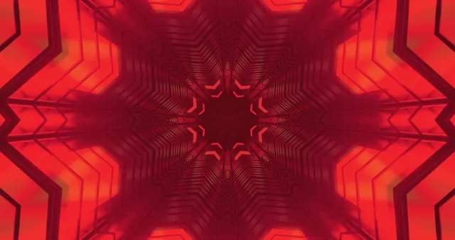 Crveni Neon Tunel Čuvar Ekrana 4K UHD 60fps VJ Loop