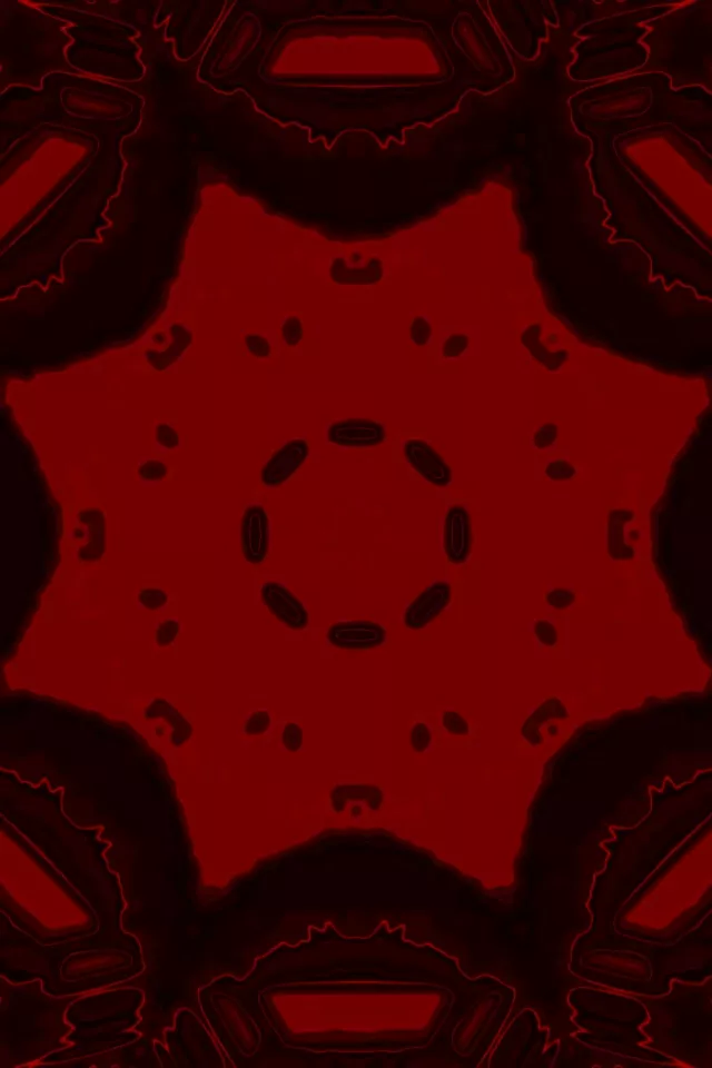 Neon Tunnel Pulang Mata Fractal VJ Loop 2:3 Photo Portrait 60fps Screensaver