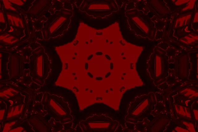 Νέον Τούνελ Κόκκινο Πέταλο Δίνη VJ Loop 3:2 Surface 60fps Προφύλαξη Οθόνης