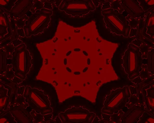 Neon Tunnel Red Petal Vortex Loop 60fps 5:4 industrial Screensaver Vj loop