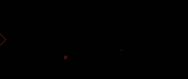 อุโมงค์นีออนแฟร็กทัลกาไลโดสโคปสีแดงส้มเพลิง VJLoops 2.39:1 Cinemascope 60fps Screensaver