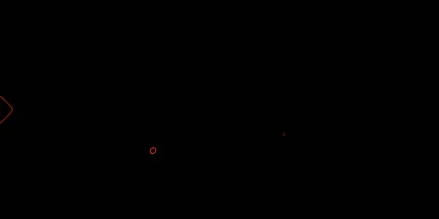 كاليدوسكوب فراكتال أحمر ناري نفق نيون VJ Loop 2:1 Univisium 60fps حافظة الشاشة