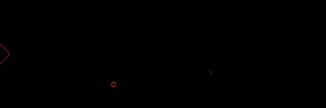 Tunel Neonowy Czerwony Fraktal Kalejdoskop Wybuch VJLoops 3:1 Triple Wide 60fps Wygaszacz Ekranu