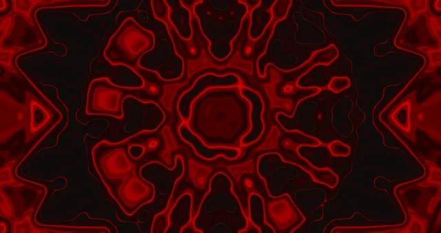 Terowongan Neon Merah Screensaver 4K UHD 60fps VJ Loop