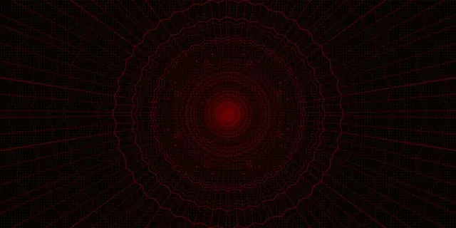 Red Neon Tunnel Spiderweb Vortex Vj Loop 2:1 Univisium 60fps Screensaver