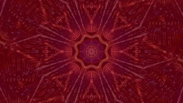 מנהרת ניאון אדום שומר מסך 4K UHD 60fps VJ Loop PC לפטופ