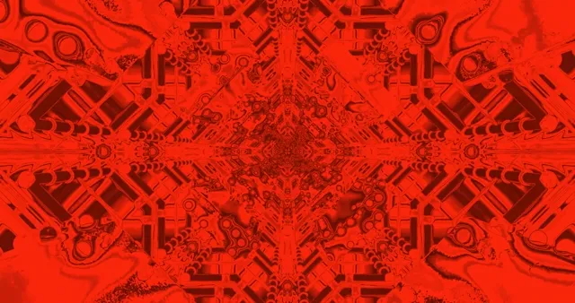 Rød Neon Tunnel Skjermsparer 4K UHD 60fps VJLoops PC Laptop