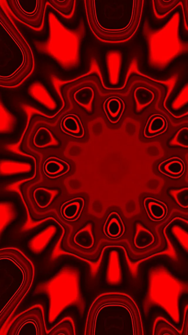 Tunel Neon Roșu Vortex Fluid Blob VJLoops 9:16 Reels 60fps Screensaver