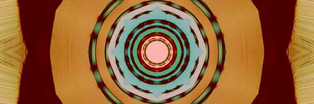 Rød Neontunnel Stiplet Kors Eksplosjon VJ Loop 3:1 Trippel Bred 60fps Skjermsparer