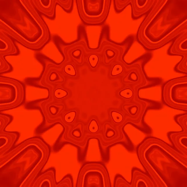 Túnel de Neón Vermello Explosión Radial Protector de Pantalla Vj Loop 1:1 Cadrado 60fps