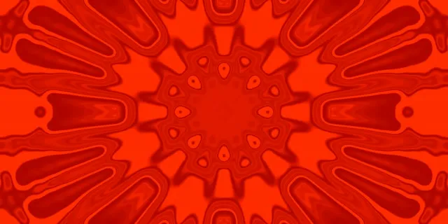 Túnel de Neón Rojo Caleidoscopio Explosión VJLoops 2:1 Univisium 60fps Protector de Pantalla