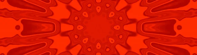 Rød Neon Tunnel Kaleidoskop Eksplosion 32:9 Ultrawide 60fps Pauseskærm VJLoops