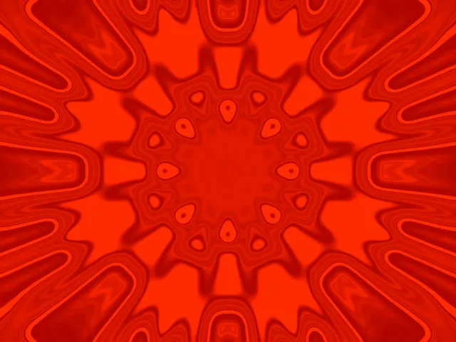 Neon Tonnel Rooi Radiale Bars VJ Loop 4:3 Klassiek 60fps Skermbewaarder