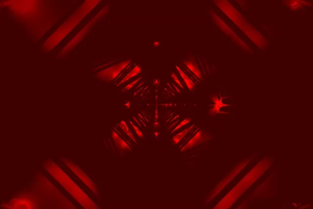 Tunnel ya Neon Nyekundu Diamond Vortex Vj Loop 3:2 Surface 60fps Screensaver