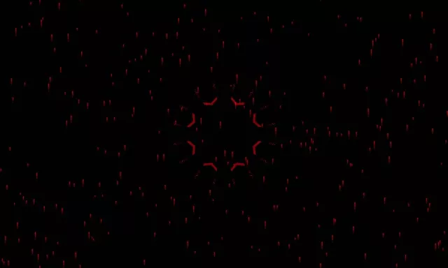 Tunel Neon Roșu Screensaver 5:3 Wide 60fps VJ Loop PC Laptop