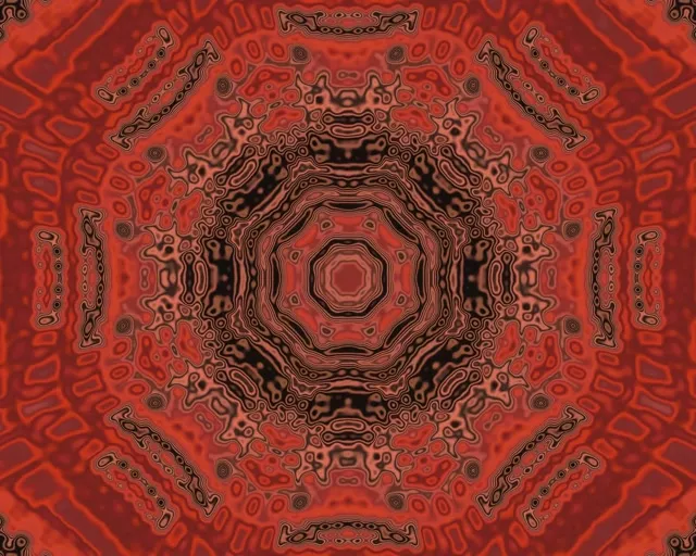 Túnel de Neó Vermell Estalviapantalles 5:4 Industrial 60fps VJLoops PC Laptop