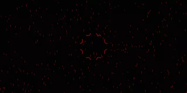 Terowongan Neon Merah Screensaver 60fps 2:1 Univisium VJ Loop PC Laptop